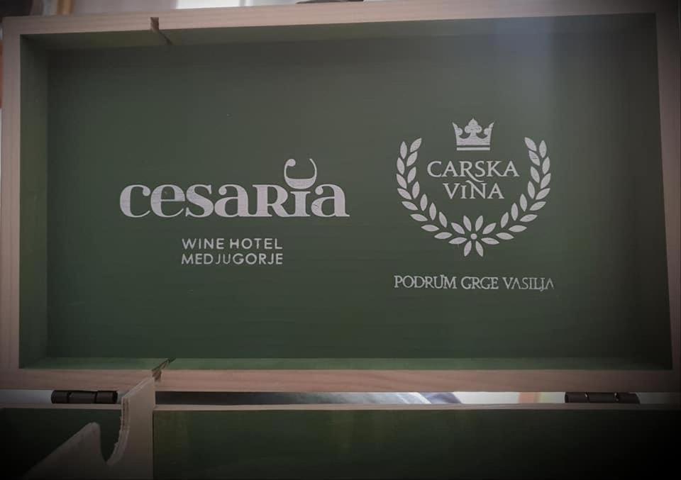 Wine Hotel Cesarica Međugorje Exterior foto