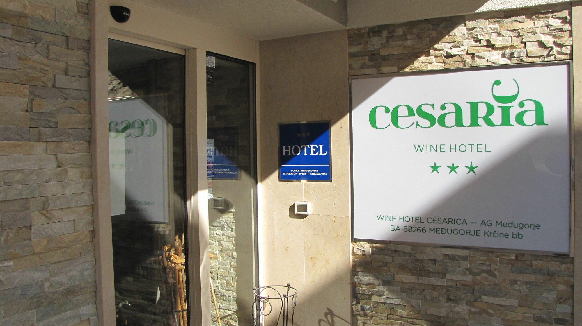 Wine Hotel Cesarica Međugorje Exterior foto