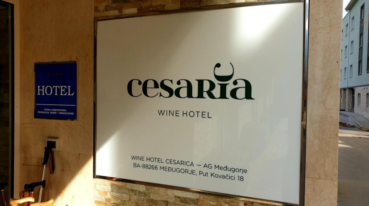 Wine Hotel Cesarica Međugorje Exterior foto
