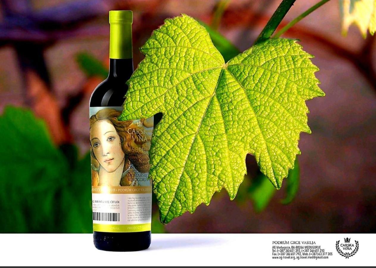 Wine Hotel Cesarica Međugorje Exterior foto